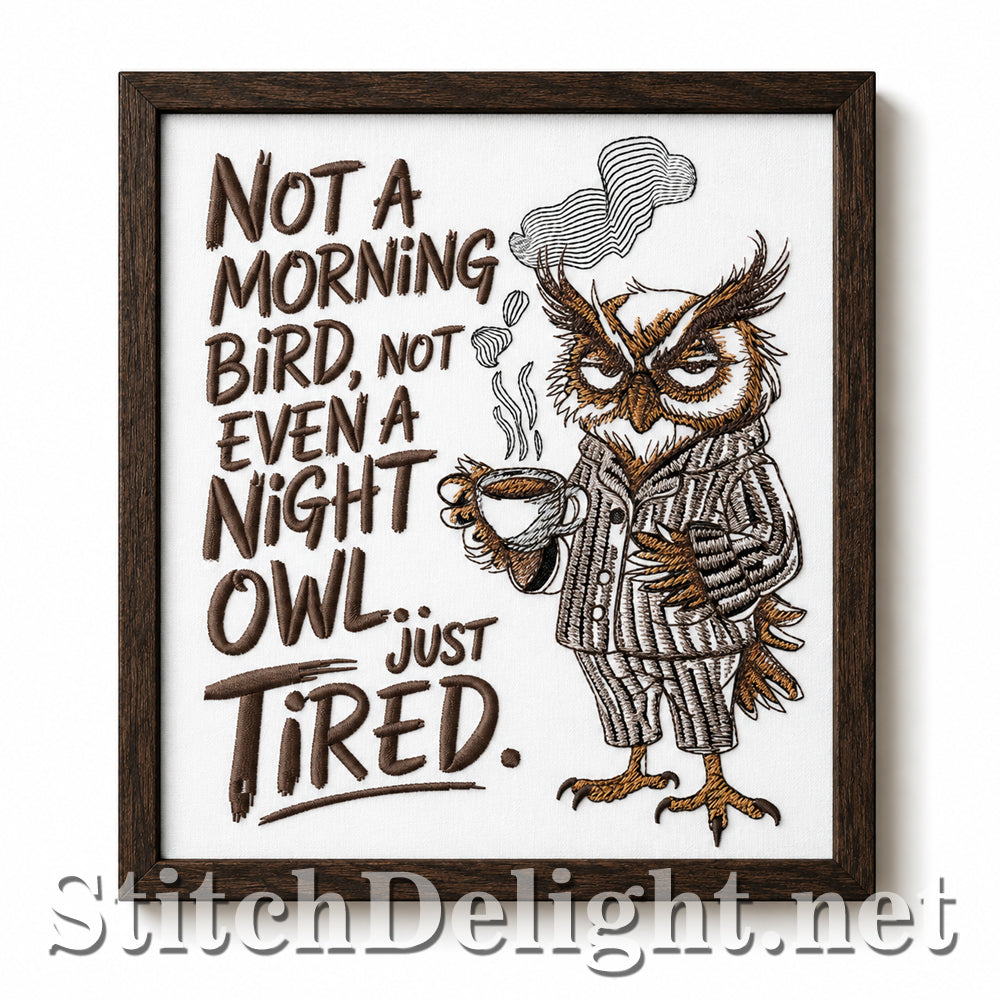 SDS5604 Grumpy Owl