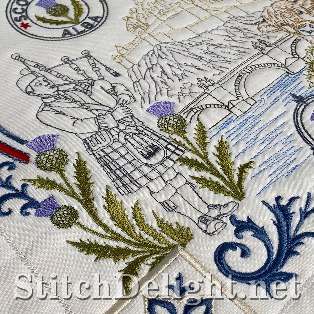 SDS5605 Around the World Quilt (Scotland)