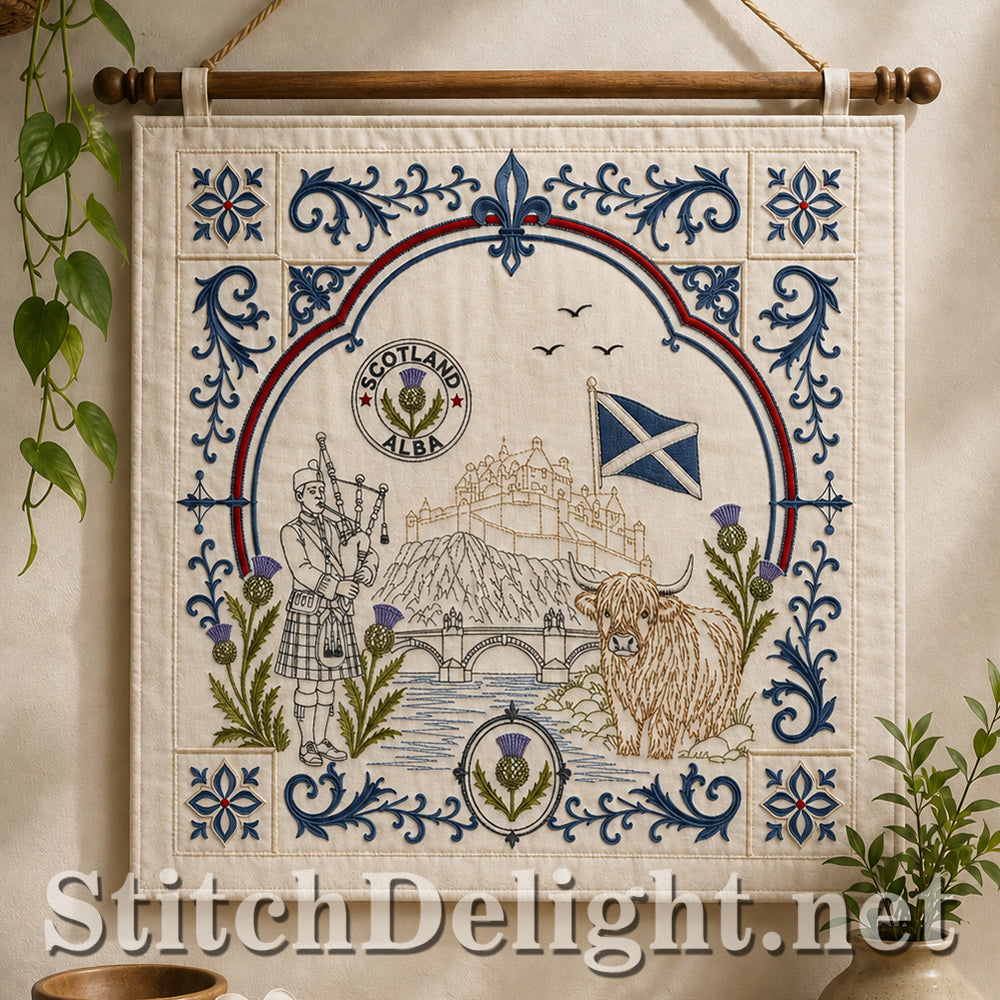 SDS5605 Around the World Quilt (Scotland)