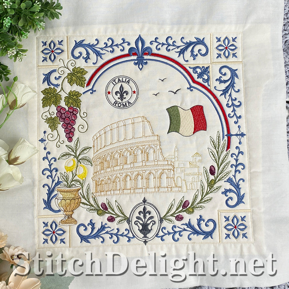 SDS5609 Around the World Quilt (Italy)