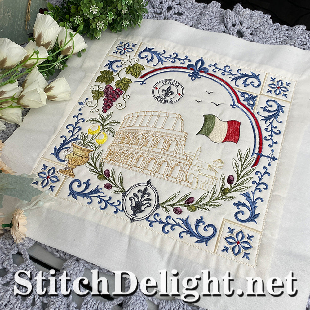 SDS5609 Around the World Quilt (Italy)