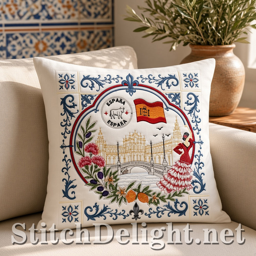 SDS5613 Around the World Quilt (Spain)