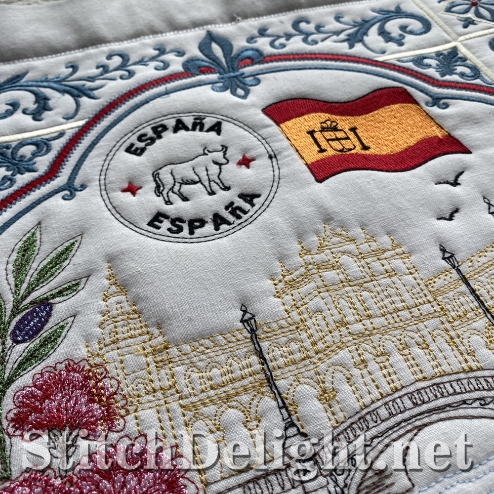 SDS5613 Around the World Quilt (Spain)