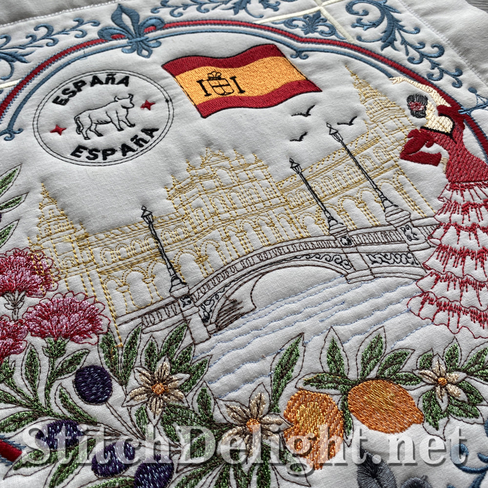 SDS5613 Around the World Quilt (Spain)