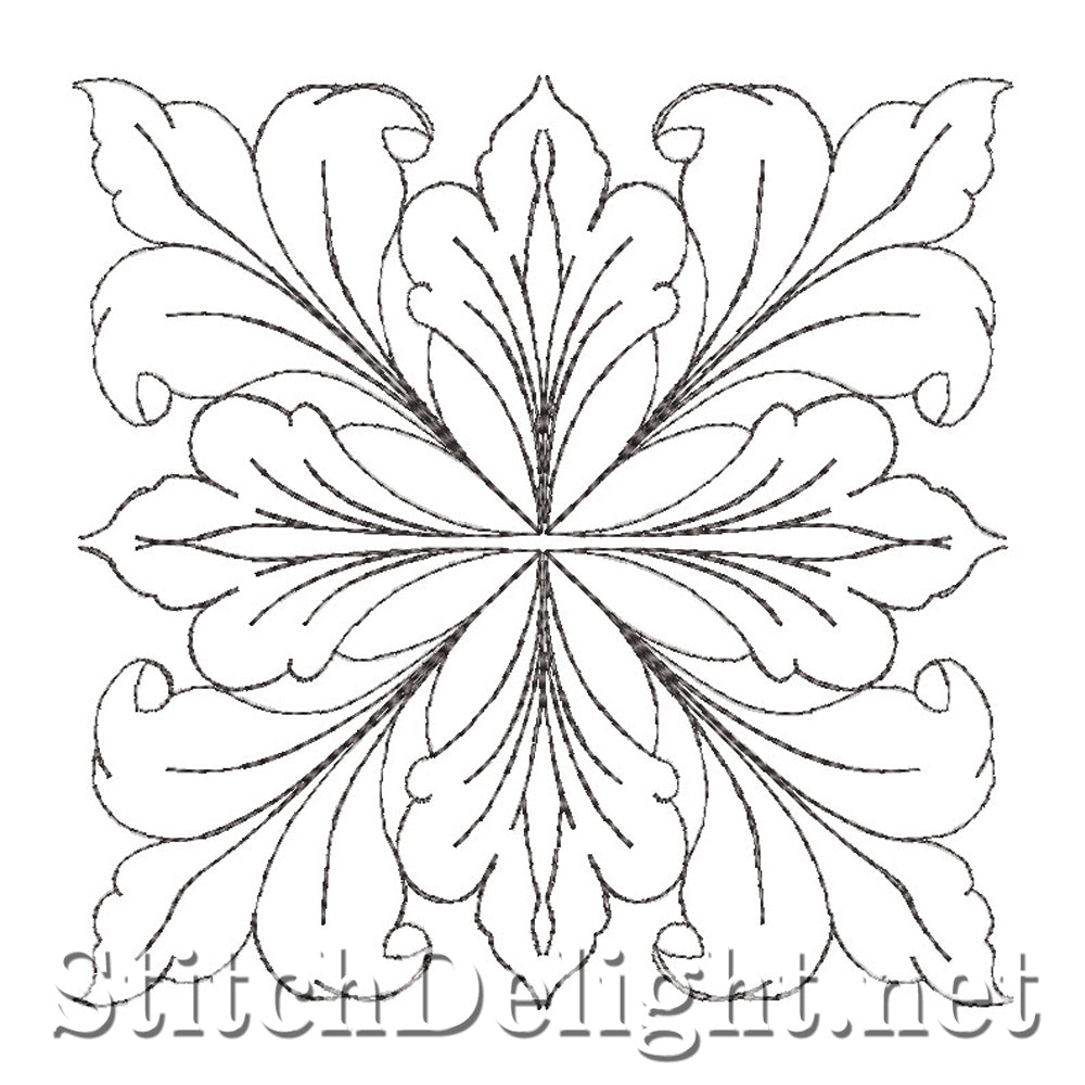 SDS4783 Gilded Acanthus Quilting set