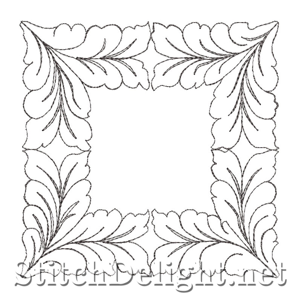 SDS4783 Gilded Acanthus Quilting set