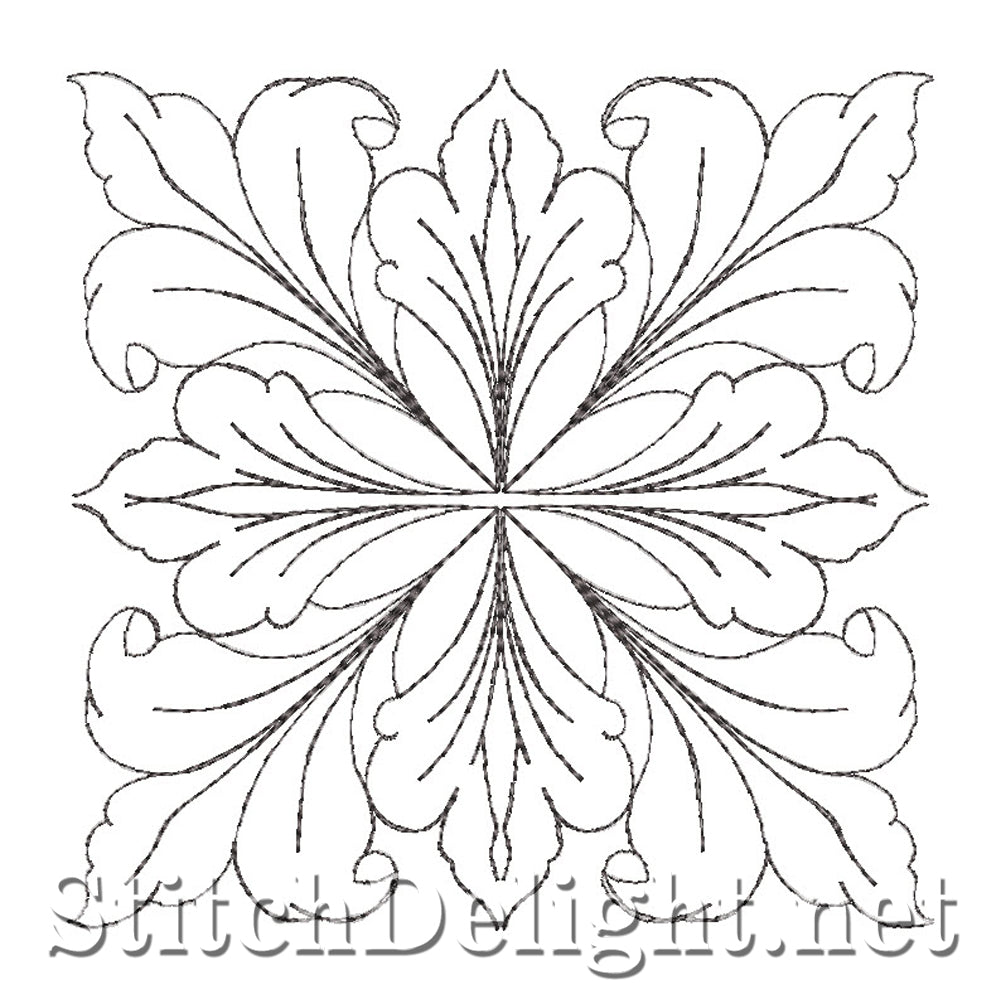 SDS4783 Gilded Acanthus Quilting set