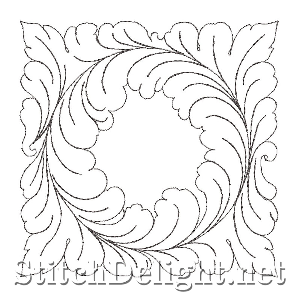 SDS4783 Gilded Acanthus Quilting set