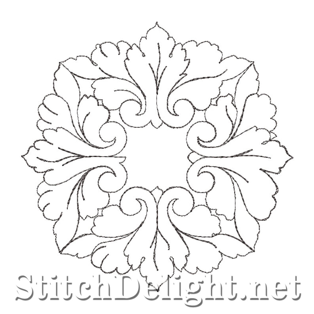 SDS4783 Gilded Acanthus Quilting set