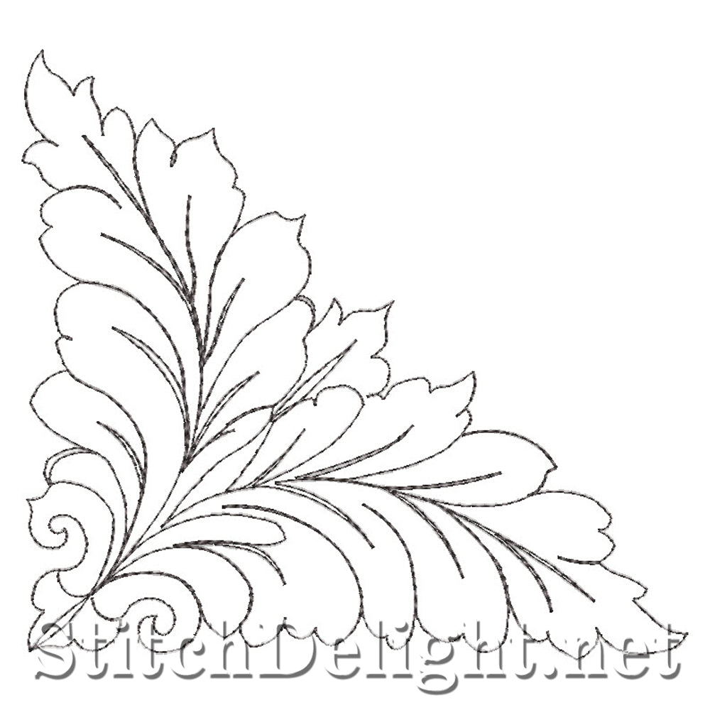 SDS4783 Gilded Acanthus Quilting set