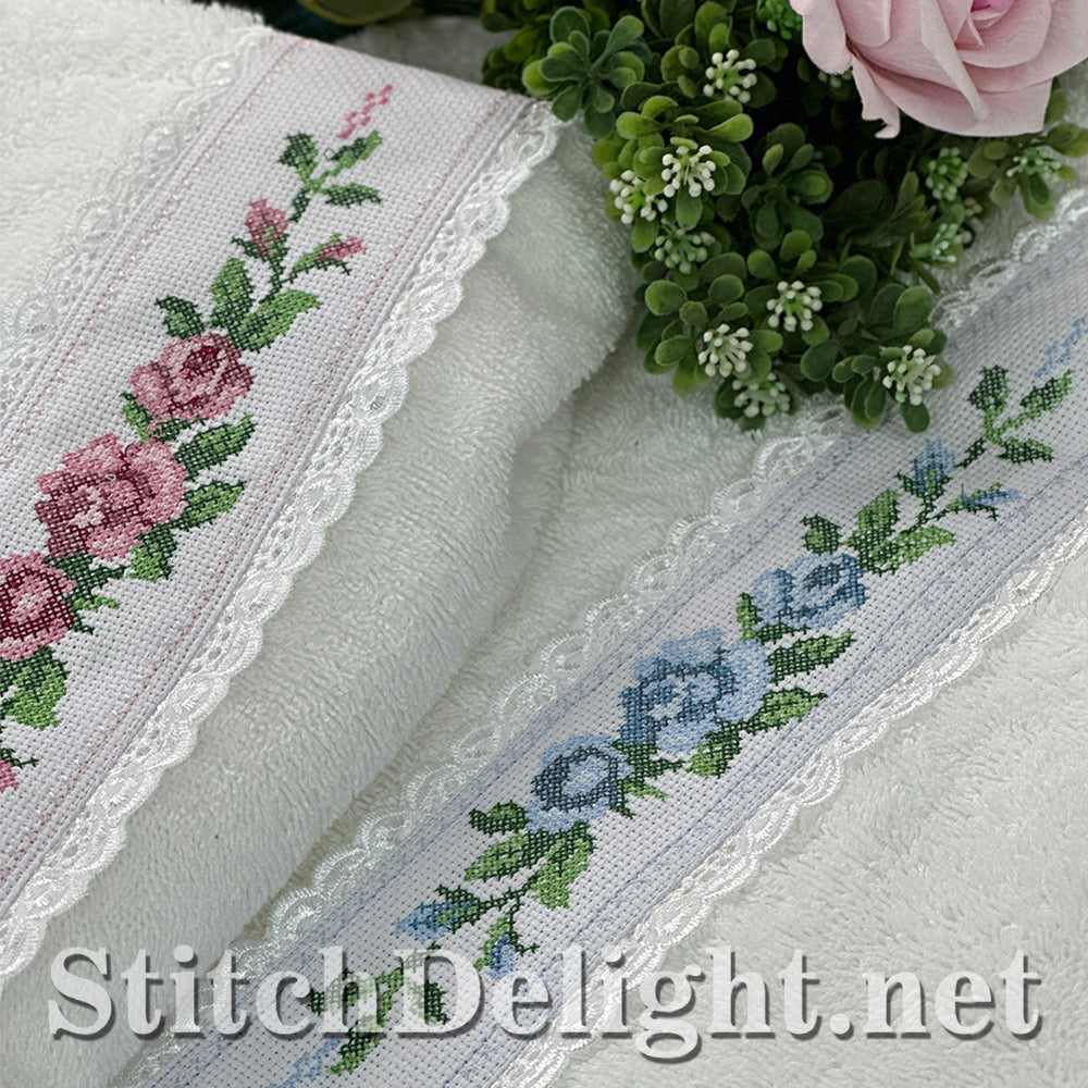 SDS4286 Cross Stitch Roses