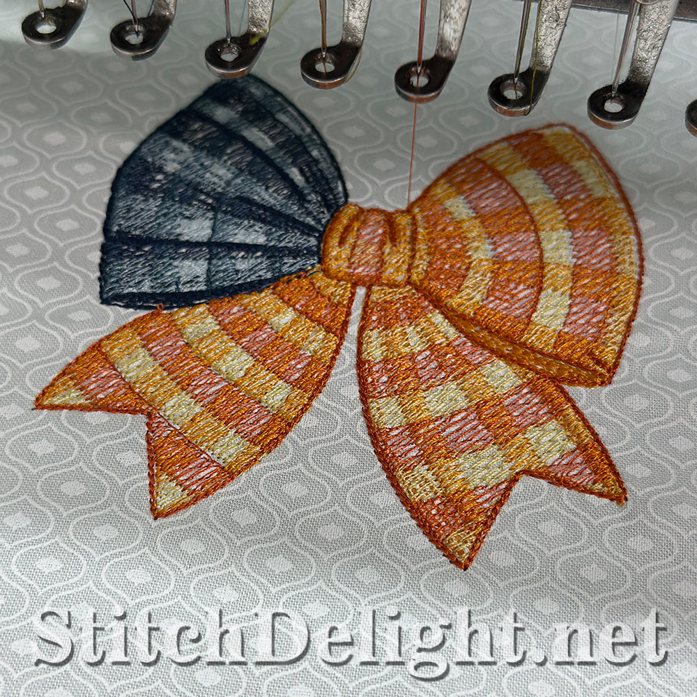 SDS4485 Gingham July Flower
