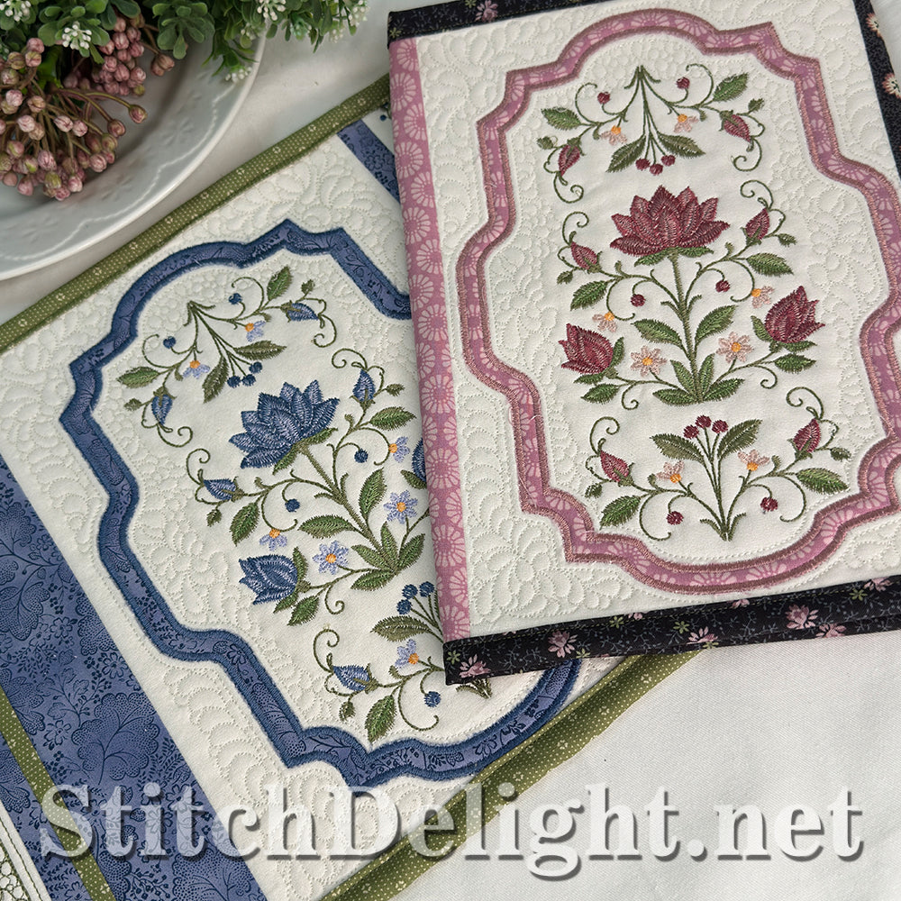SDS4820 Lotus Flower Placemats