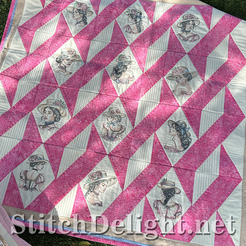 SDS4709 Pieced Chain Quilt