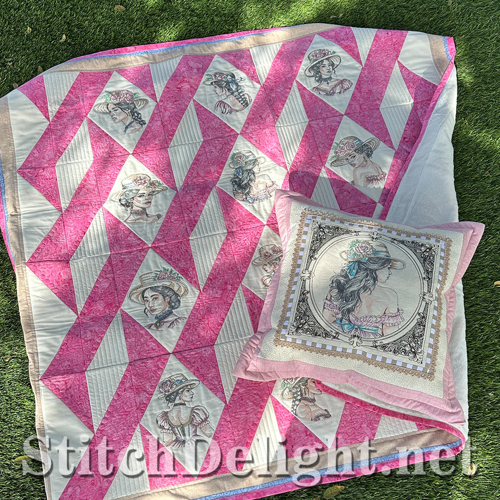 SDS4709 Pieced Chain Quilt