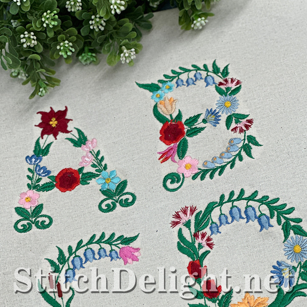 SDS4416 Flower Font