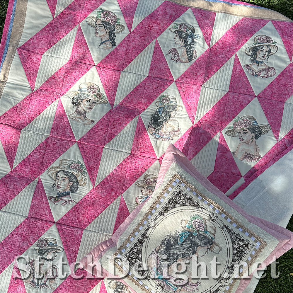 SDS4709 Pieced Chain Quilt