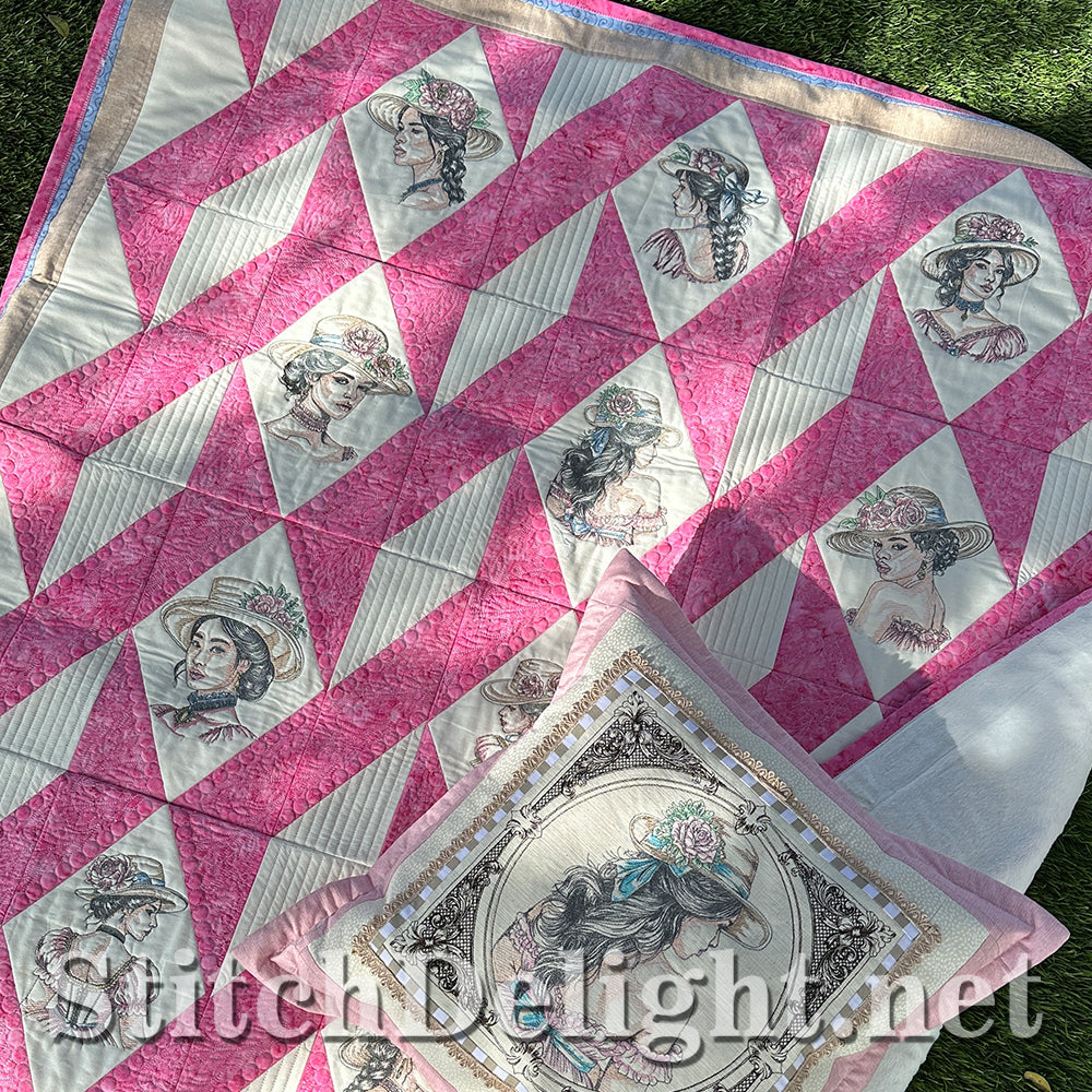 SDS4709 Pieced Chain Quilt