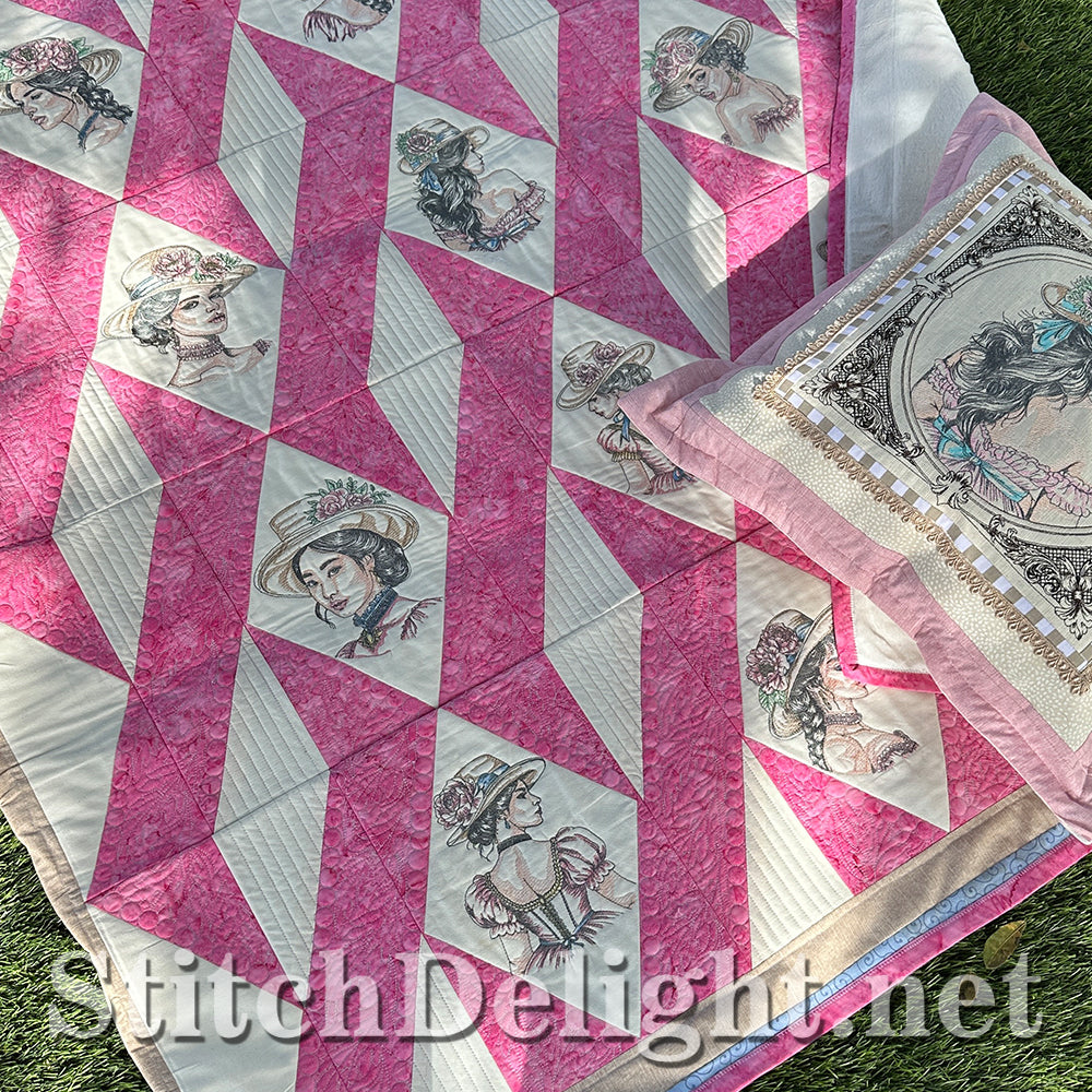 SDS4709 Pieced Chain Quilt