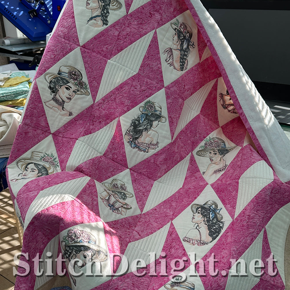 SDS4709 Pieced Chain Quilt