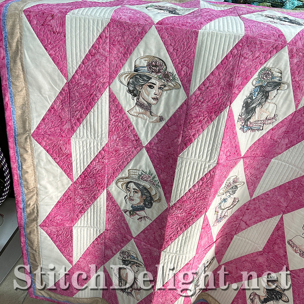 SDS4709 Pieced Chain Quilt