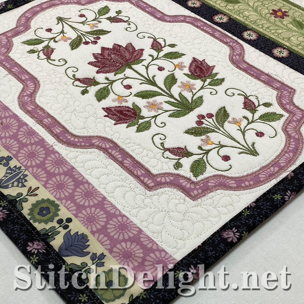 SDS4820 Lotus Flower Placemats