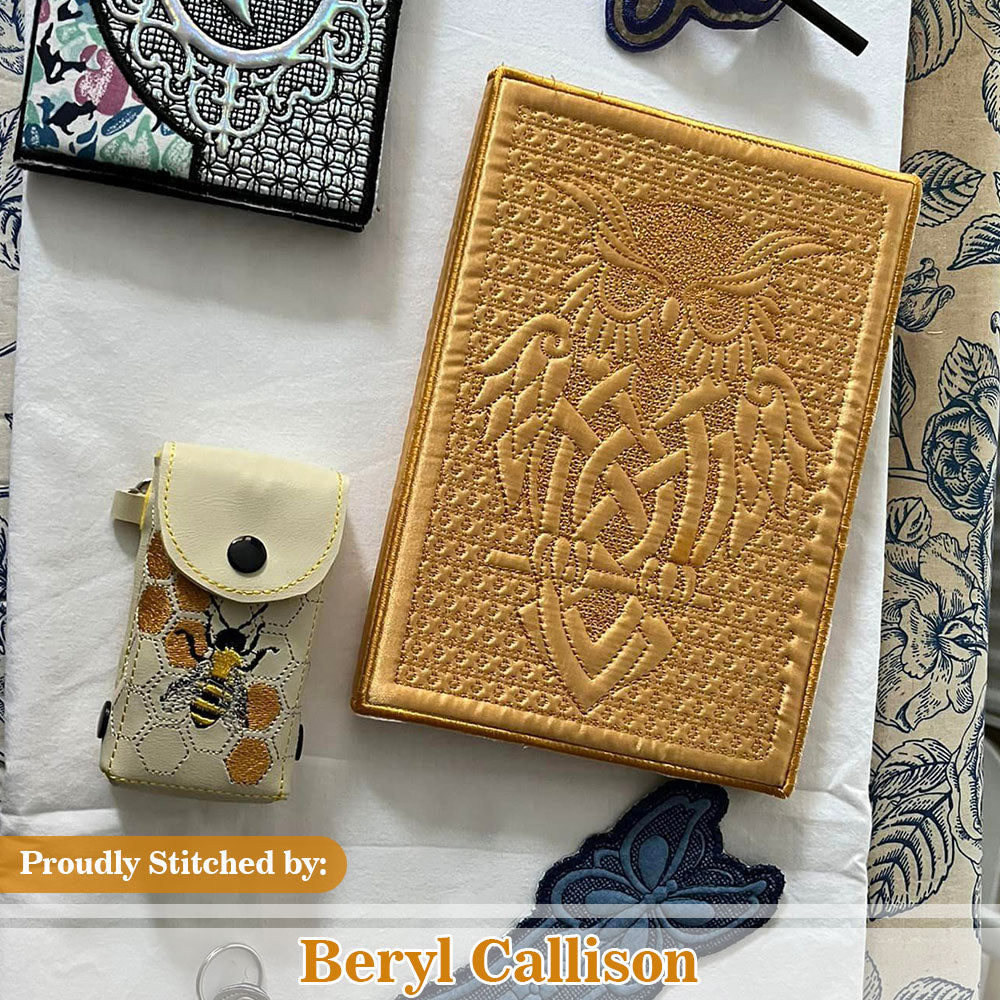 SDS1191 Celtic Owl Book Covers