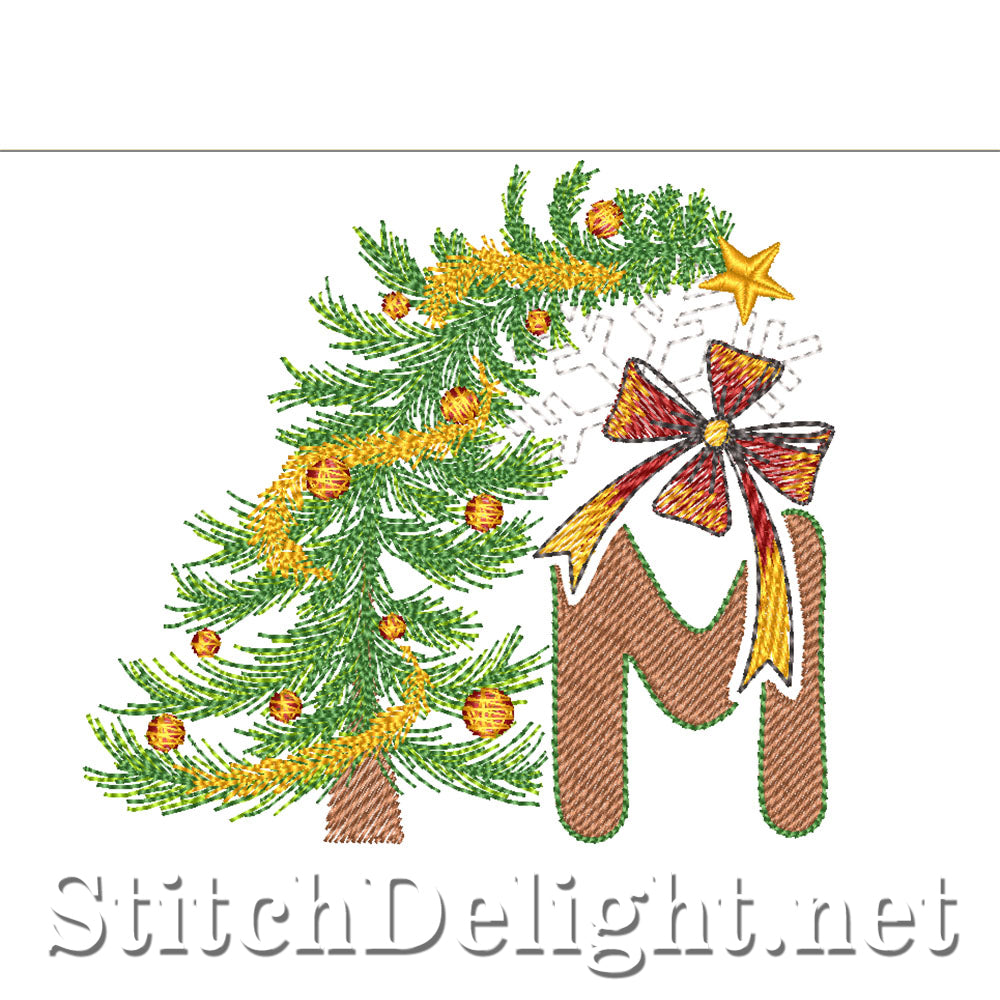 SDS3254 Christmas Font M