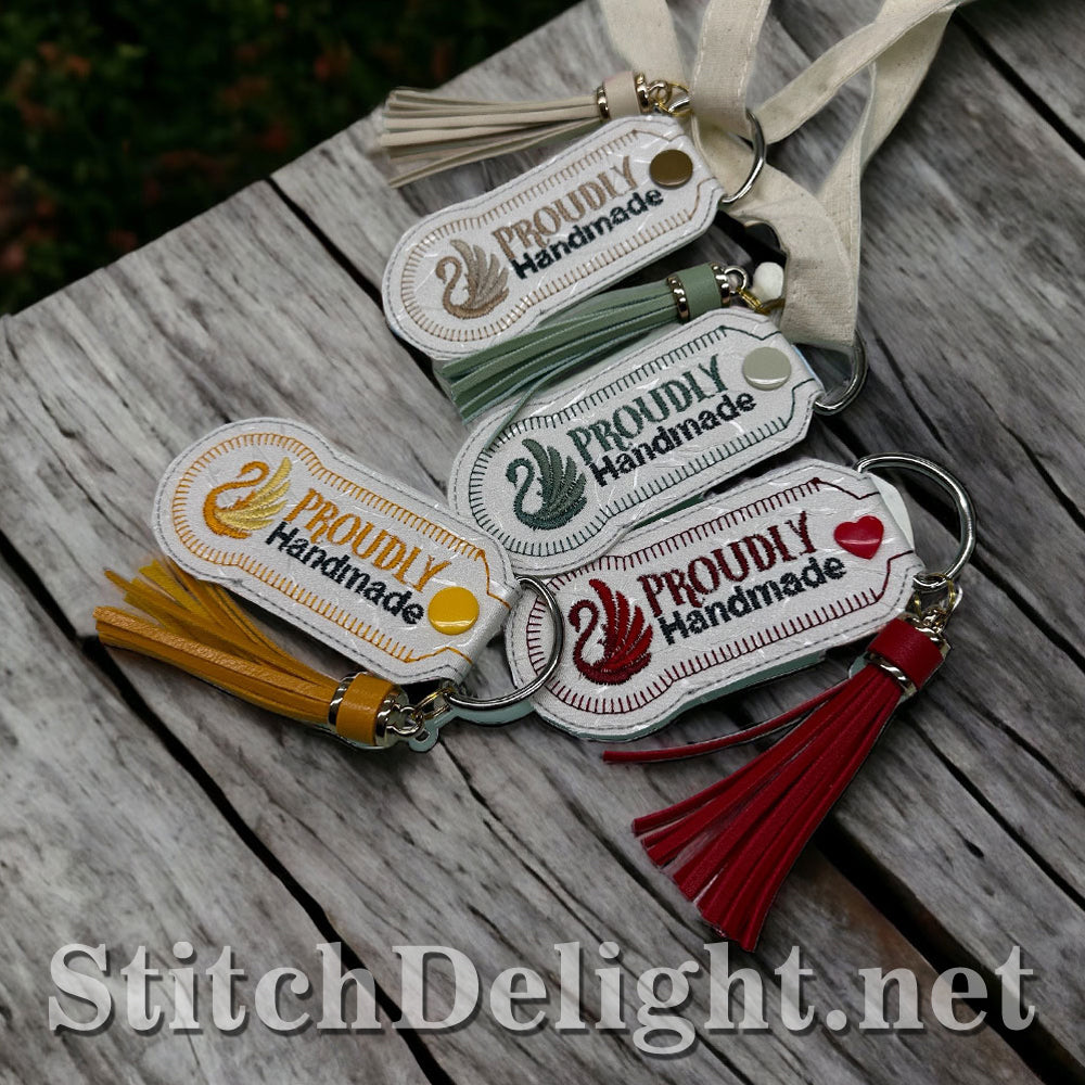 SDS4238 Proudly Handmade Keyfob