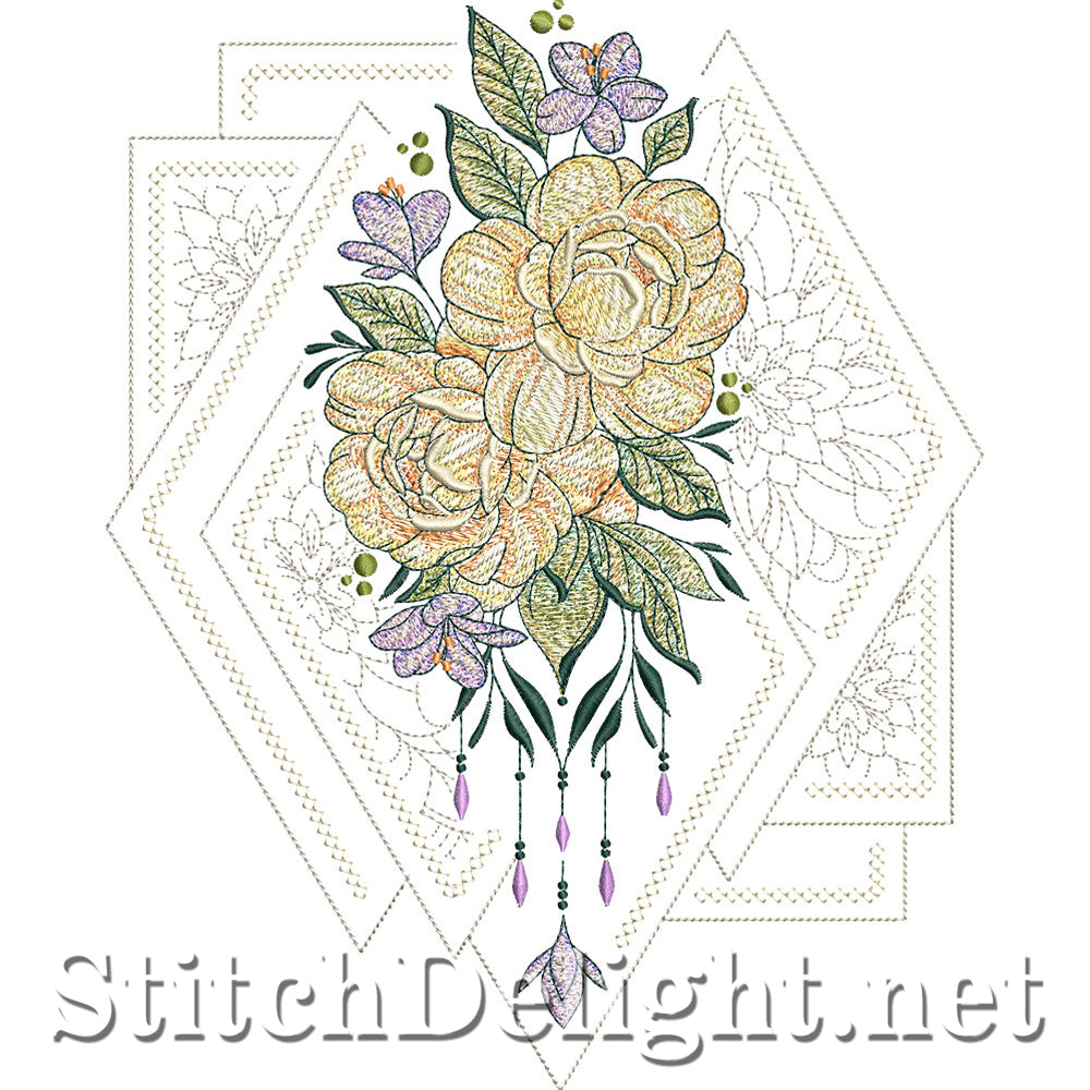 SDS4264 Bohemian Roses