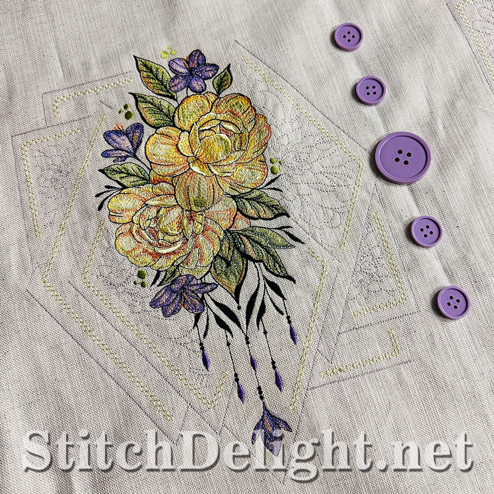 SDS4264 Bohemian Roses