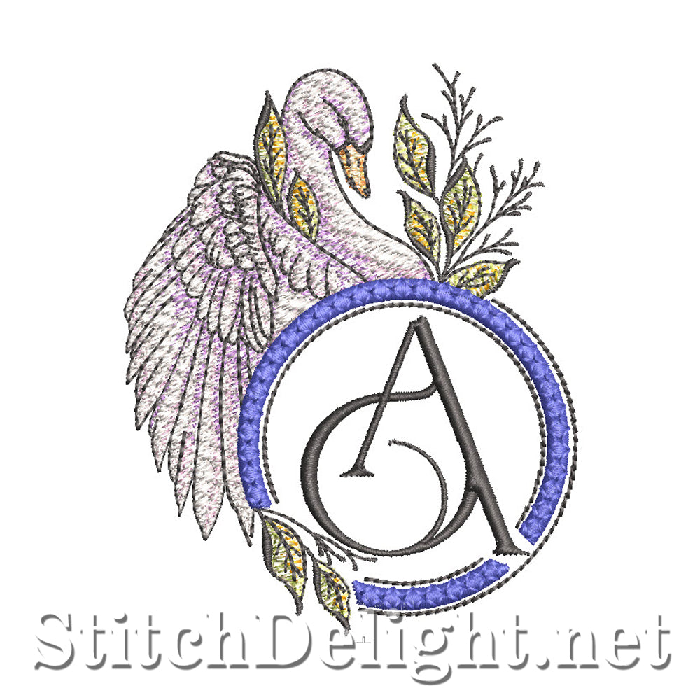 SDS4270 Elegant Swan Font A