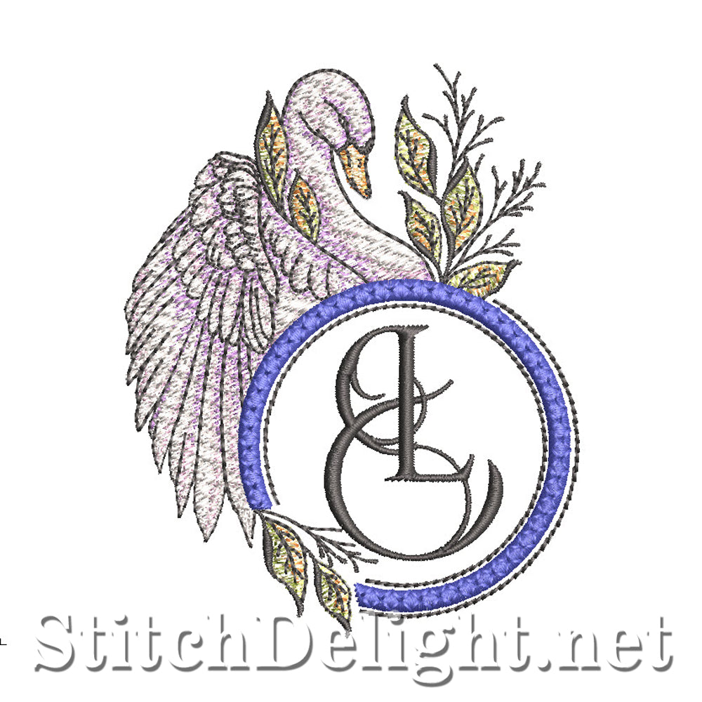 SDS4270 Elegant Swan Font L