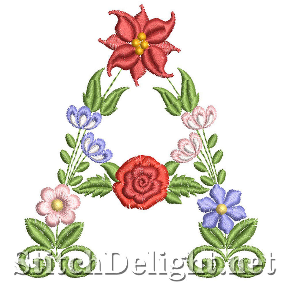 SDS4416 Flower Font