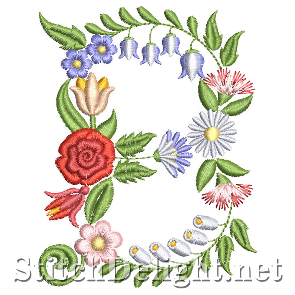 SDS4416 Flower Font