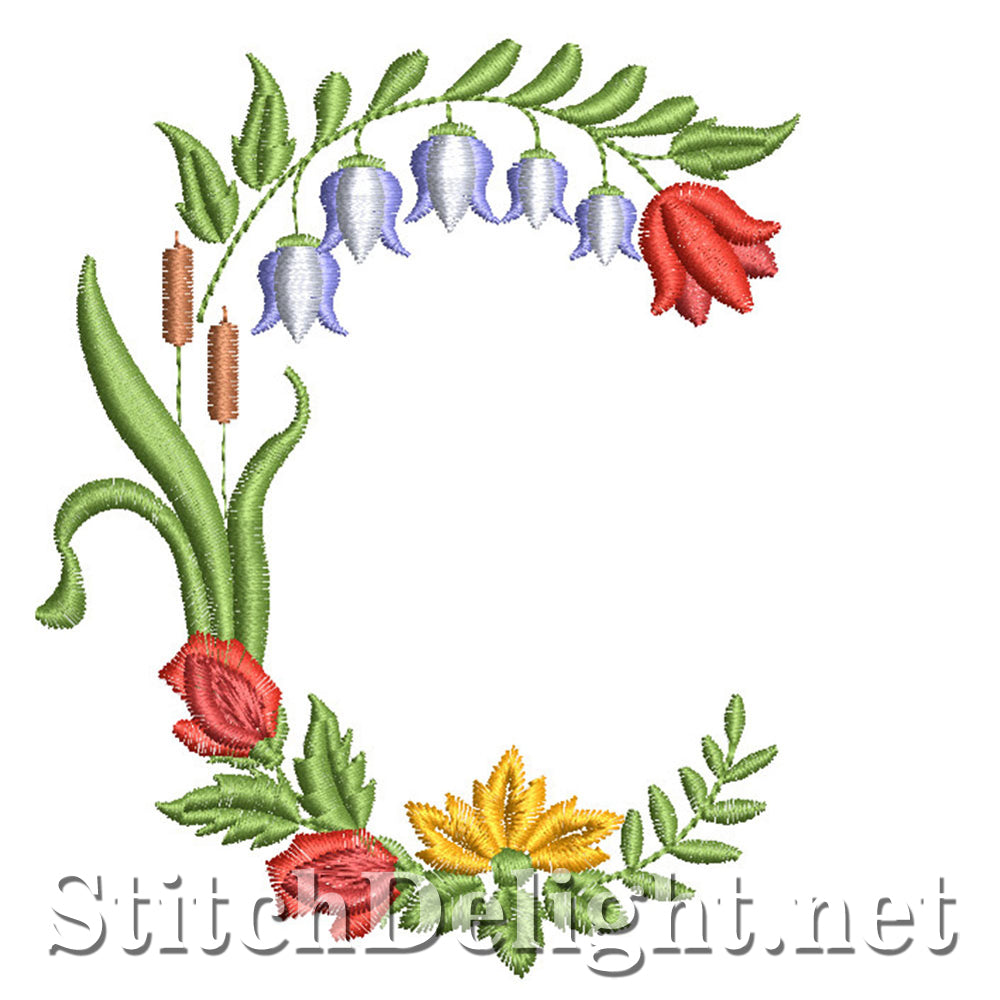 SDS4416 Flower Font