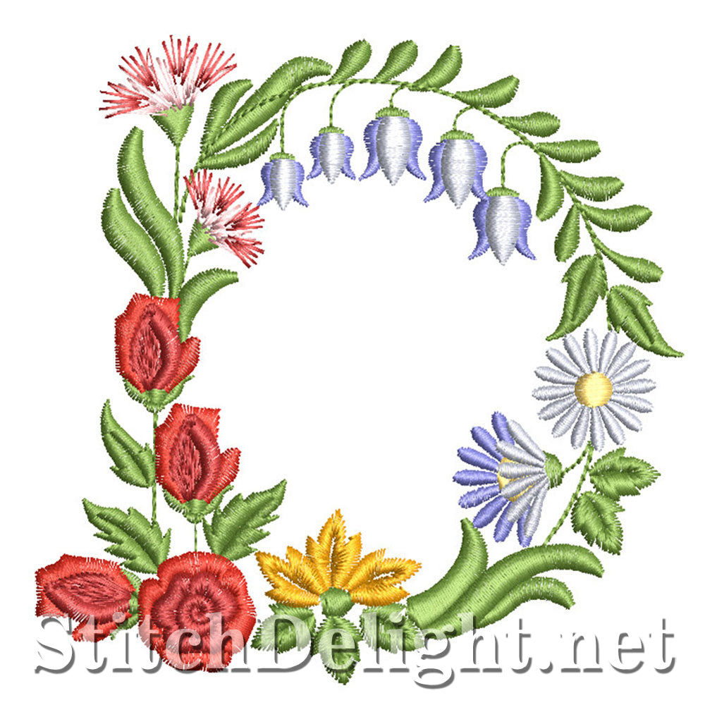 SDS4416 Flower Font