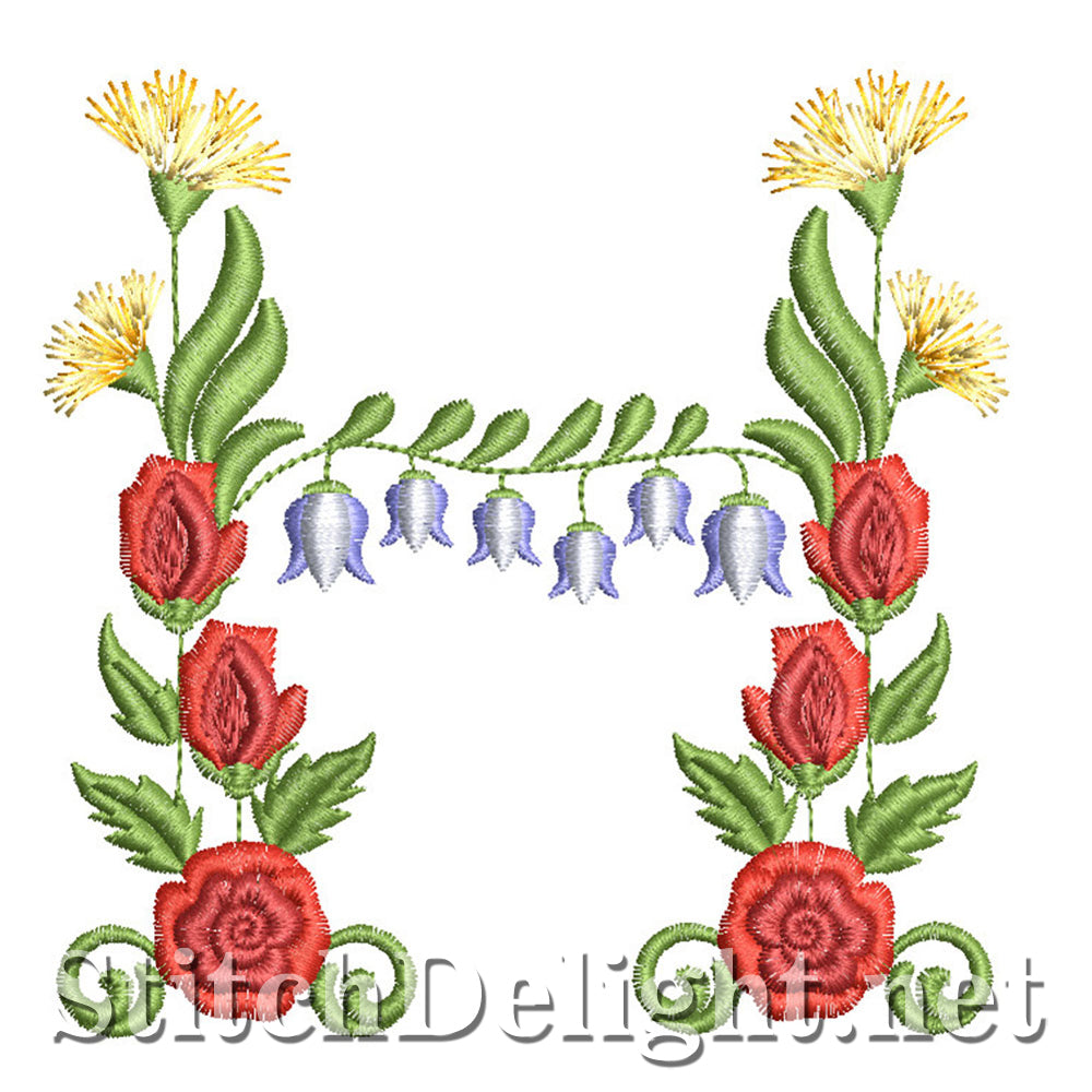 SDS4416 Flower Font