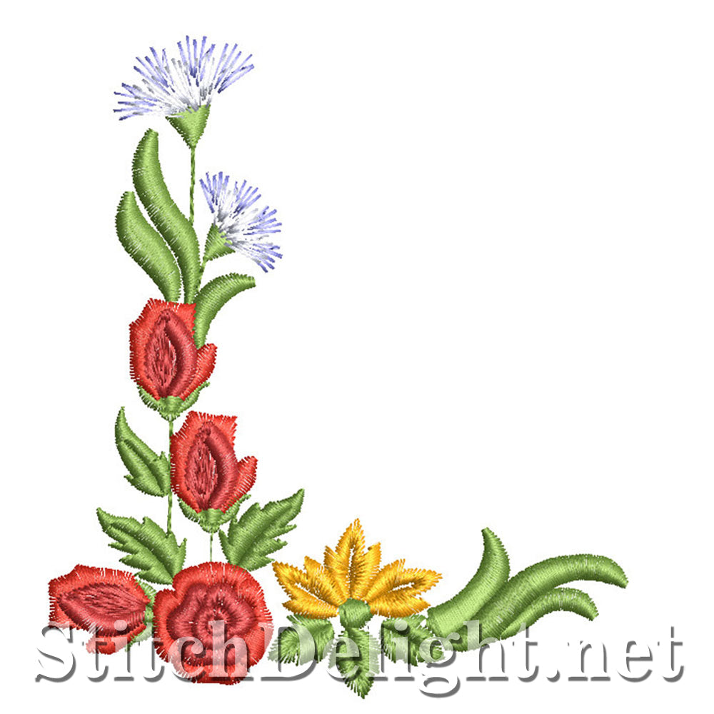 SDS4416 Flower Font