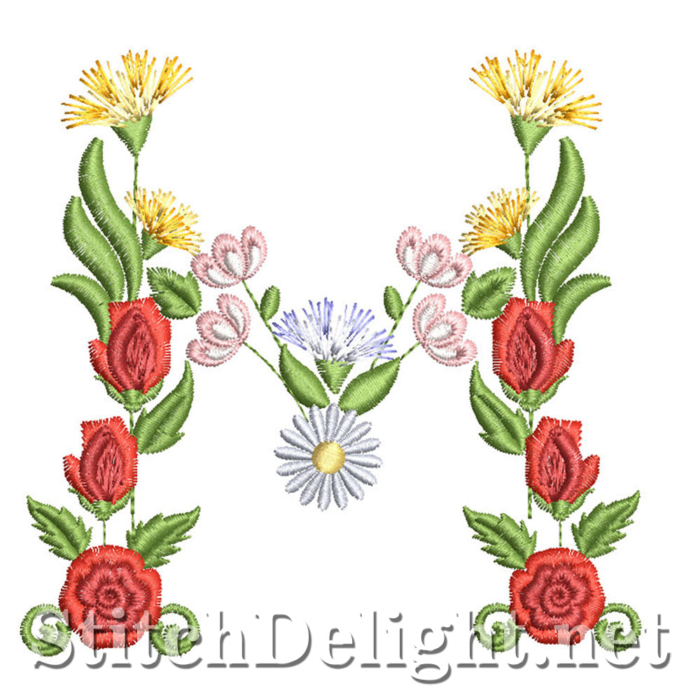 SDS4416 Flower Font