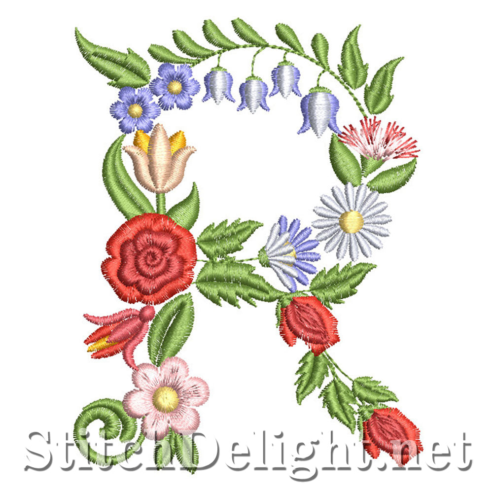 SDS4416 Flower Font