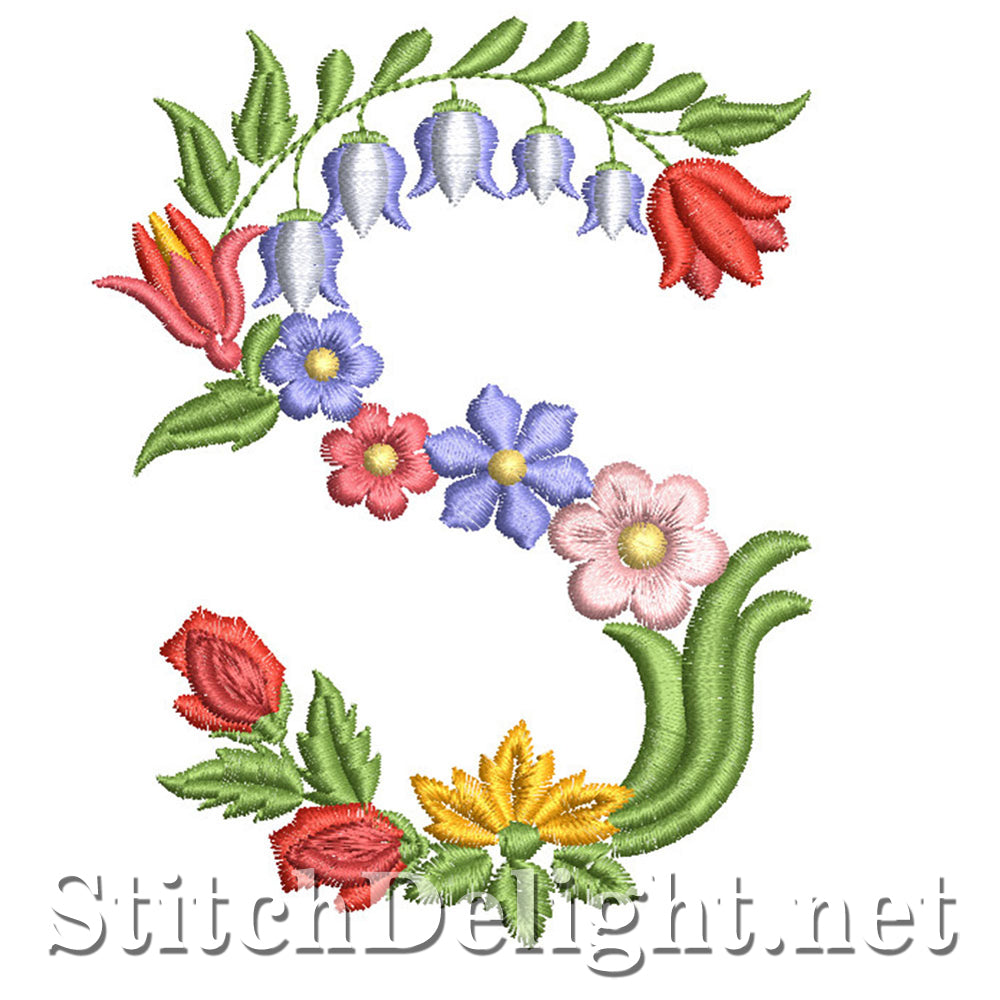 SDS4416 Flower Font