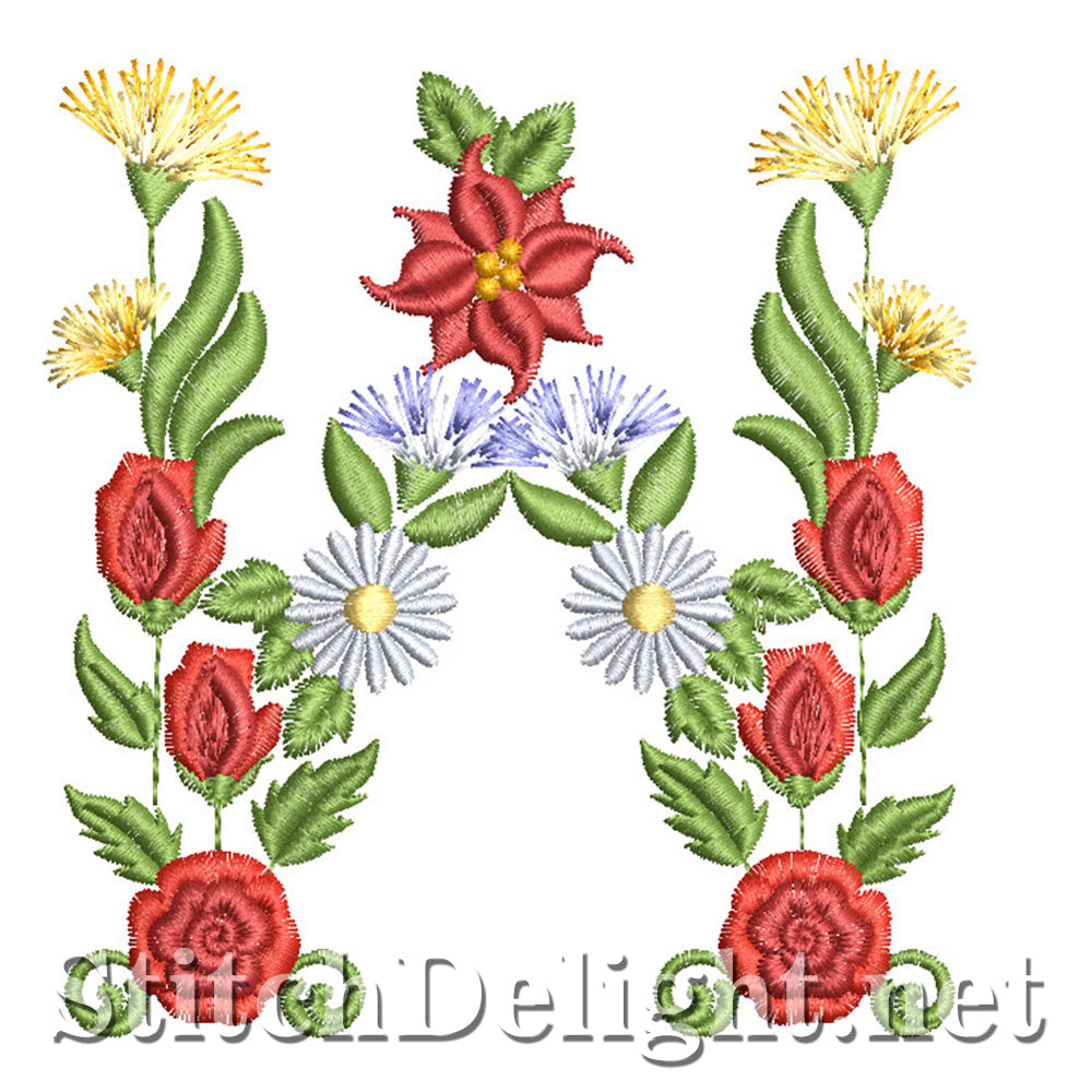 SDS4416 Flower Font