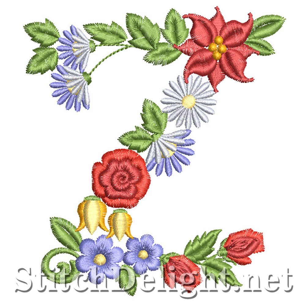SDS4416 Flower Font