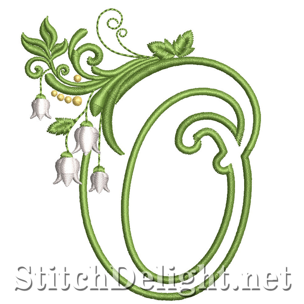 lily flower font SDS4432 Lily of the Valley Font