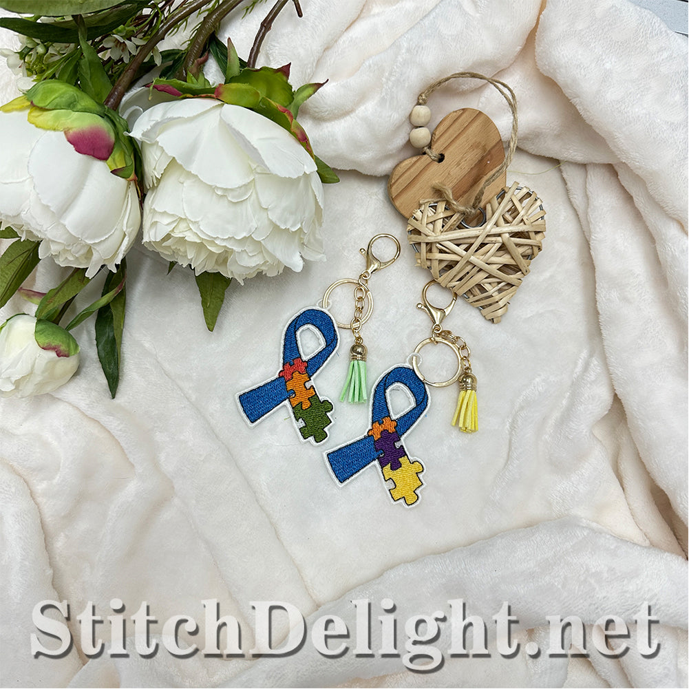 SDS4463 Autism FSL Ribbons