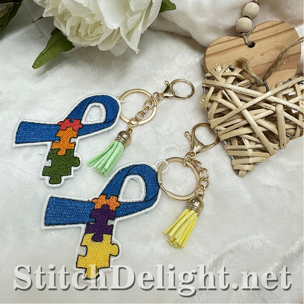 SDS4463 Autism FSL Ribbons