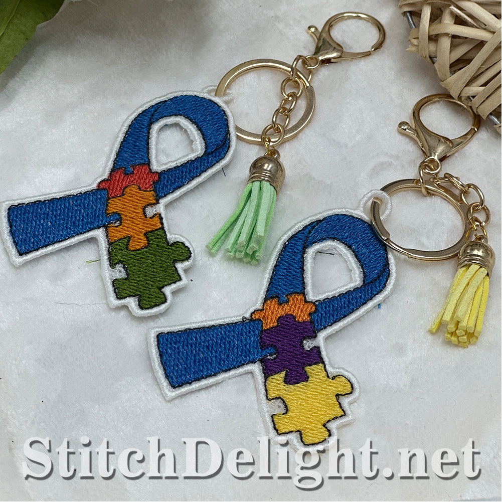 SDS4463 Autism FSL Ribbons