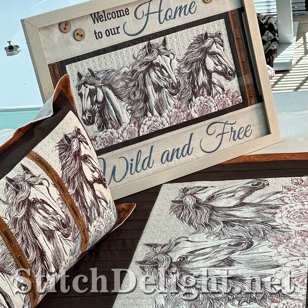 SDS4468 Wild and Free Horses
