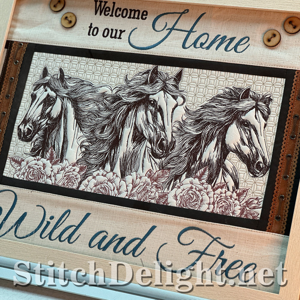 SDS4468 Wild and Free Horses